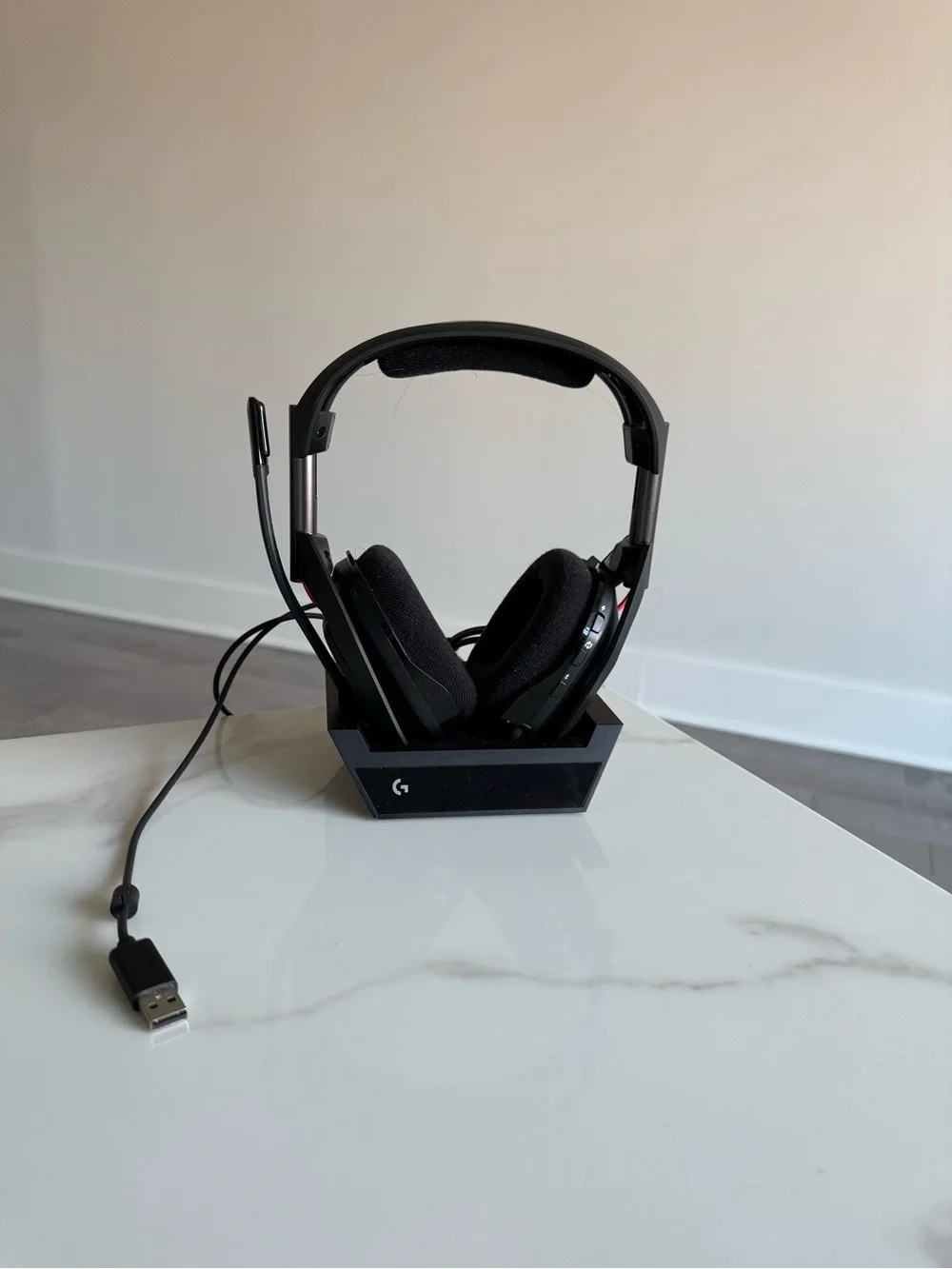 Logitech Astro A50 Black Wireless Gaming Headset with Dock